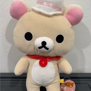 Authentic SanX Rilakkuma Korillakuma Cake Hat XL Plush RARE